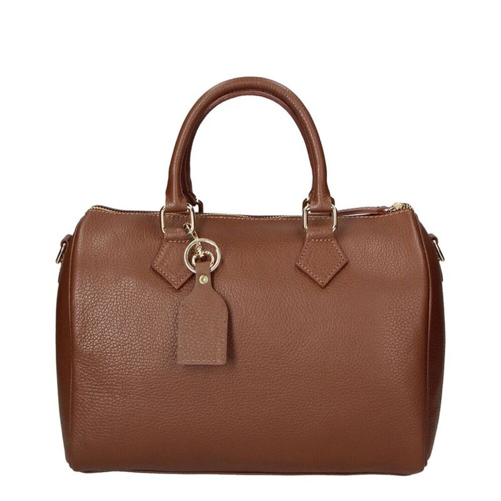 Chiara Ferretti Leather Satchel, Brown